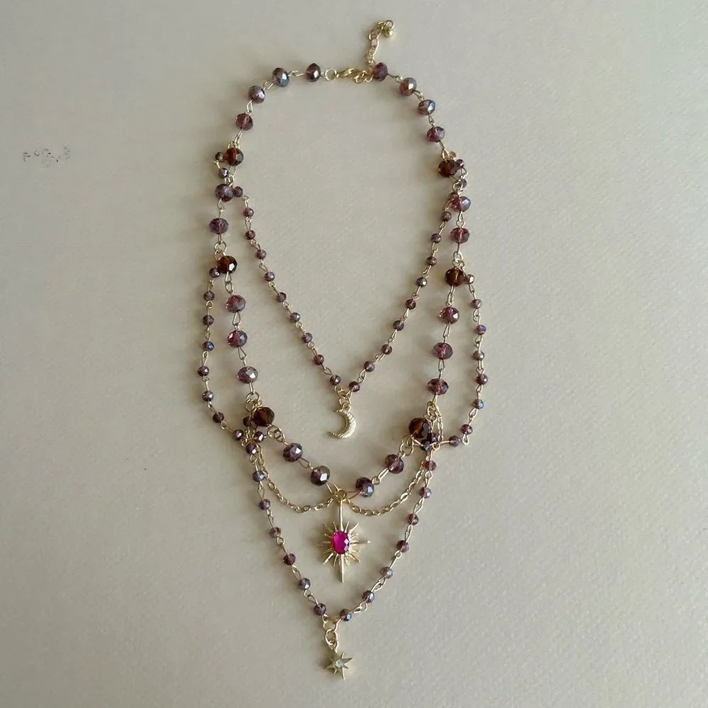 Boho Layered Necklace M1386